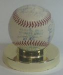 1969 Kansas City Royals Team Signed Baseball (26 Sigs)- 1st Year!!!