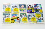 Topps Cello Pack Lot With Brett Cards Showing (1979, 80, 81, 82, etc.)