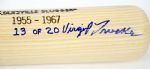 Kansas City A's Autographed Commemorative Bat (Zernial, Shantz, Garver, Etc.)