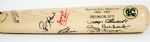 2011 Kansas City A's Reunion Multi-Signed Bat 