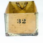 Vintage Kansas City A's Equipment/Locker Box
