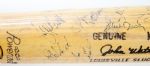 1980 Kansas City Royals Team Signed John Wathan Game-Used Bat
