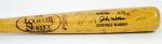 1980 Kansas City Royals Team Signed John Wathan Game-Used Bat
