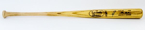 1984 Steve Balboni Game-Used Autographed Bat