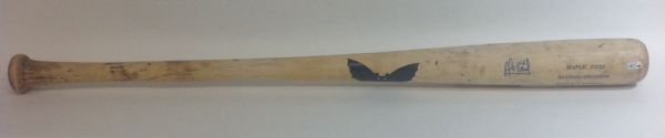 2013 Alcides Escobar Autographed Game Used Bat