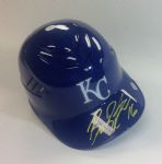 Billy Butler Game Issued Autographed Batting Helmet