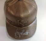 1 of a Kind George Brett Signed Hall of Fame Promo Cap