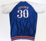 Early 1990s Adonis Jordan Game Used Kansas Jayhawks Warm-Up
