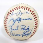 1973 Omaha Royals Team Signed Ball (Early George Brett)