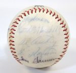 1973 Omaha Royals Team Signed Ball (Early George Brett)