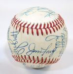 1980 Kansas City Royals Team Signed Ball