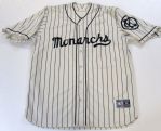2002 Carlos Febles Game Used KC Monarchs Jersey