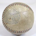 Babe Ruth Signed Home Run Ball