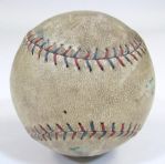 Babe Ruth Signed Home Run Ball