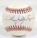Roger Clemens Single Signed Ball