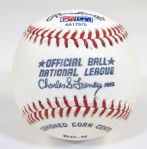 Stan Musial Single Signed Ball