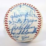 1958 Kansas City A's Team Signed Ball