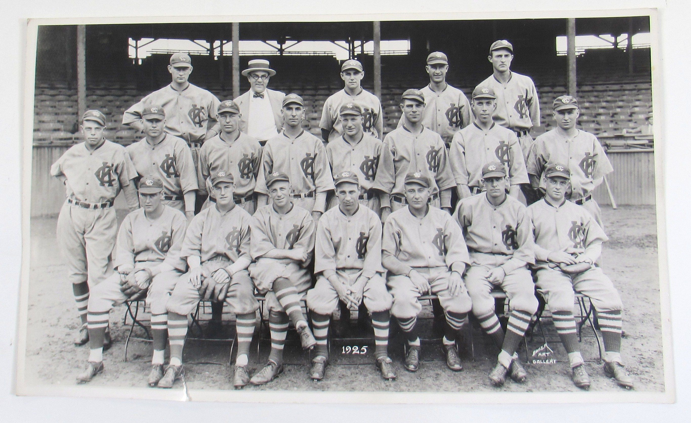 Lot Detail 1925 Kansas City Blues Team Photo