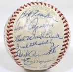 1961 Detroit Tigers Team Signed Ball