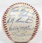 1961 Detroit Tigers Team Signed Ball
