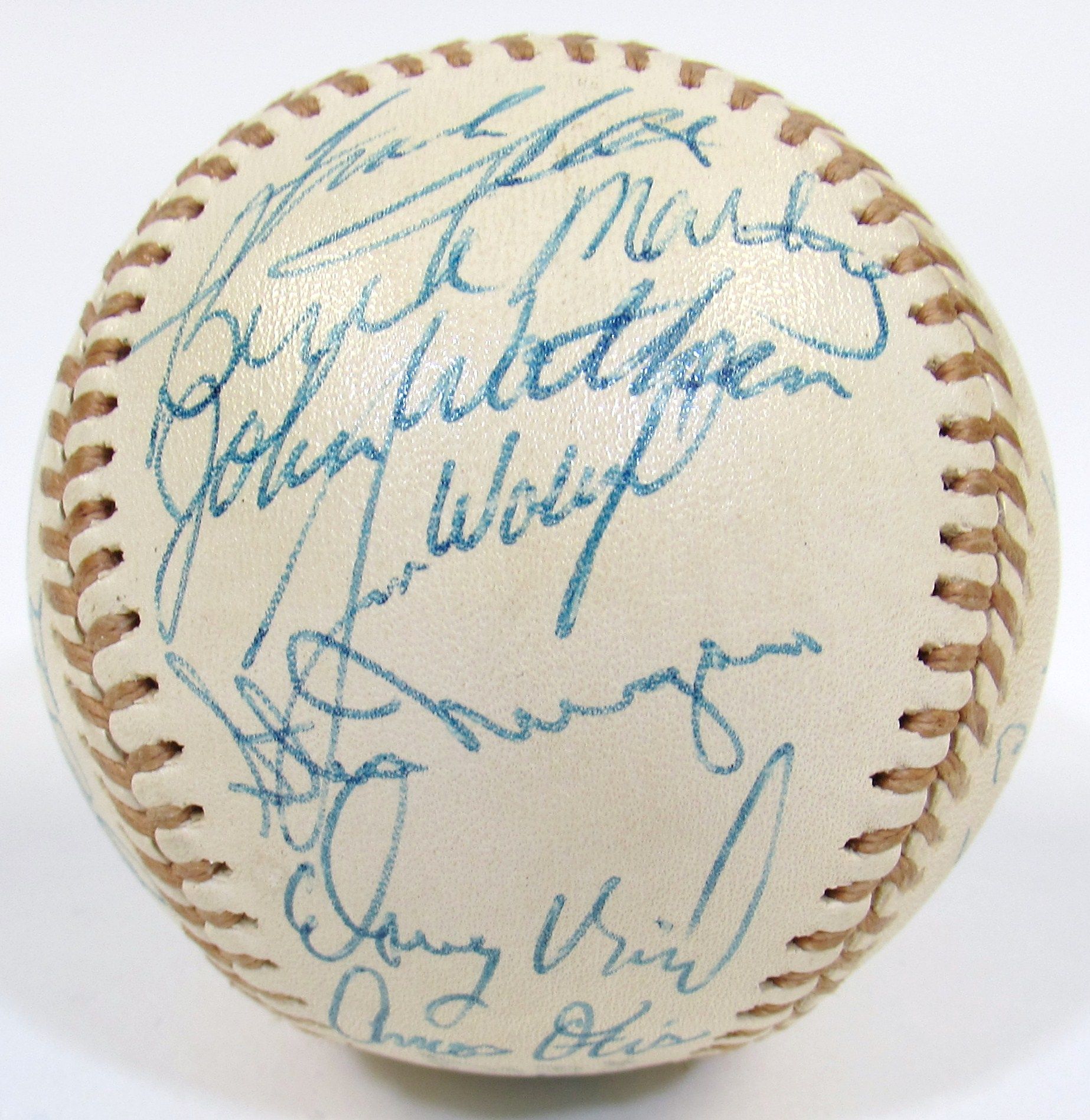 Lot Detail - 1976 Kansas City Royals Team Signed Baseball