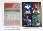 Topps Magazine Signed George Brett Jumbo Card (Contest Winner 1 of 50)