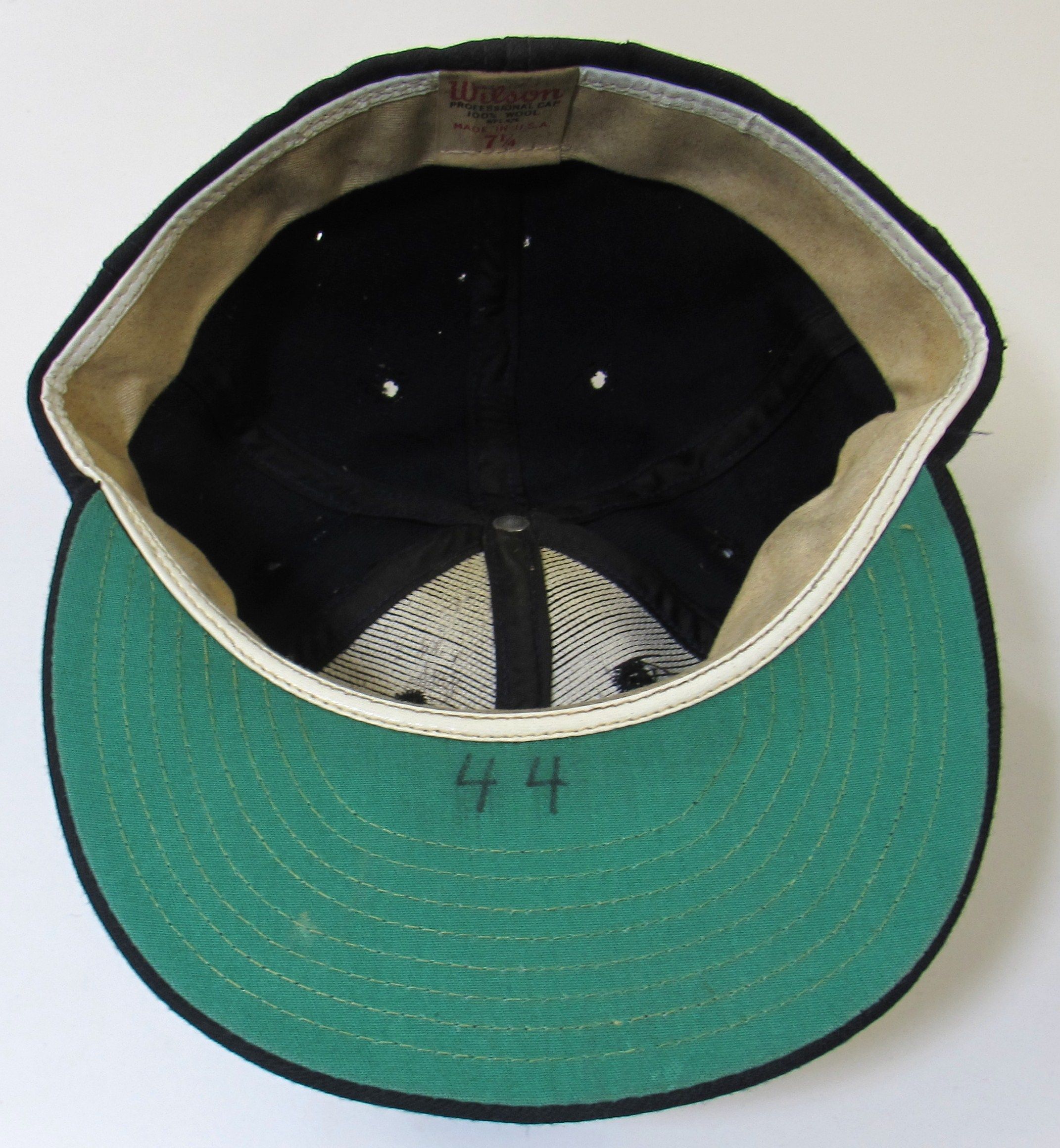 Lot Detail - 1968-71 Hank Aaron Game Used Braves Hat