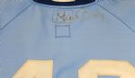 1975 Steve Busby Game Used Signed KC Royals Jersey