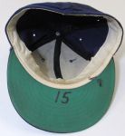 Darrell Porter Game Used KC Royals Hat Signed