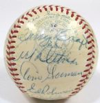 1956 Kansas City A's Team Signed Ball