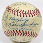 1956 Kansas City A's Team Signed Ball