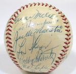 1956 Kansas City A's Team Signed Ball