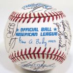 1996 Chicago White Sox Team Signed Ball