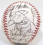 1996 Chicago White Sox Team Signed Ball