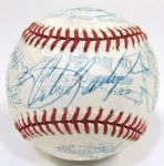 1979 Boston Red Sox Team Signed Ball