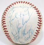 1979 Boston Red Sox Team Signed Ball