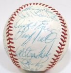 1979 Boston Red Sox Team Signed Ball