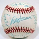 1979 Boston Red Sox Team Signed Ball