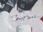 Jerry Rice Signed Portrait Jersey