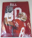 Jerry Rice Signed Portrait Jersey