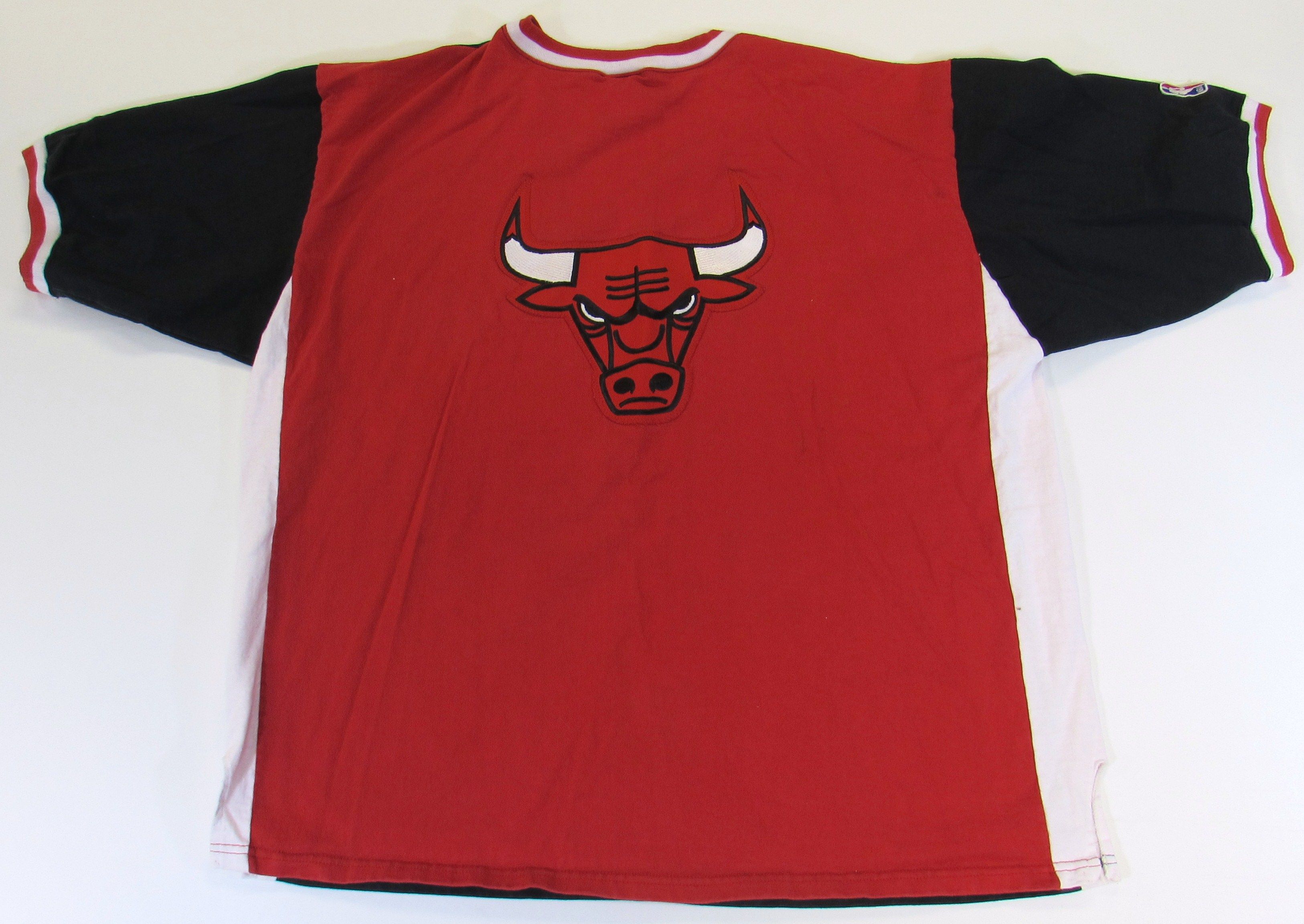 Lot Detail - 1995-96 Dennis Rodman Game Used Chicago Bulls Shooting Shirt