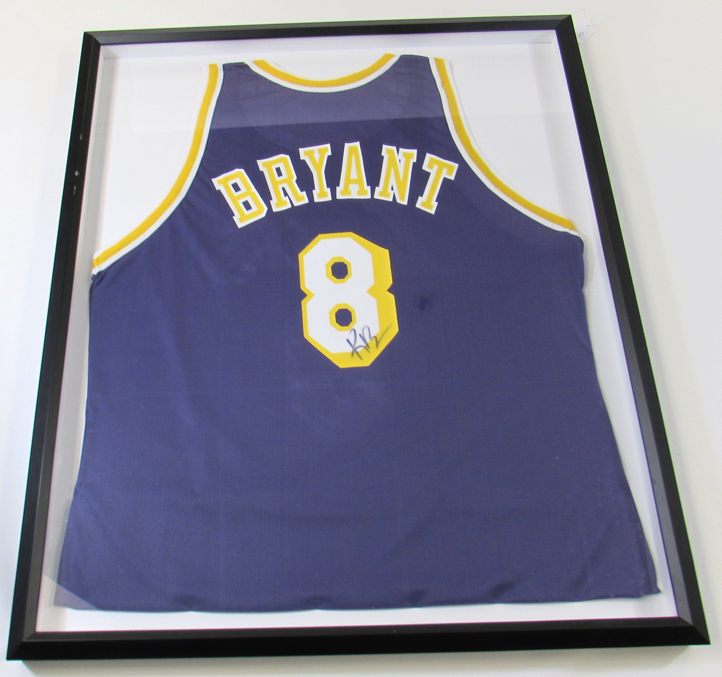 Lot Detail Kobe Bryant Signed Framed Jersey
