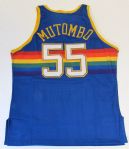 Dikembe Mutombo Signed Jersey