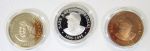 Babe Ruth Collector Coins (Bronze, Troy Silver, & 24K Gold Plated)