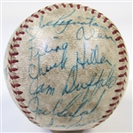 1962 San Francisco Giants Team Signed Ball
