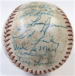 1962 San Francisco Giants Team Signed Ball