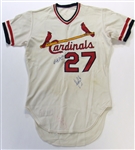 1978 St. Louis Cardinals Minor League Jersey Signed By Bob Feller & Todd Zeile
