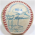 1983 KC Royals Team Signed Ball