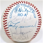 1989 KC Royals Team Signed Ball