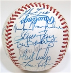 1989 KC Royals Team Signed Ball